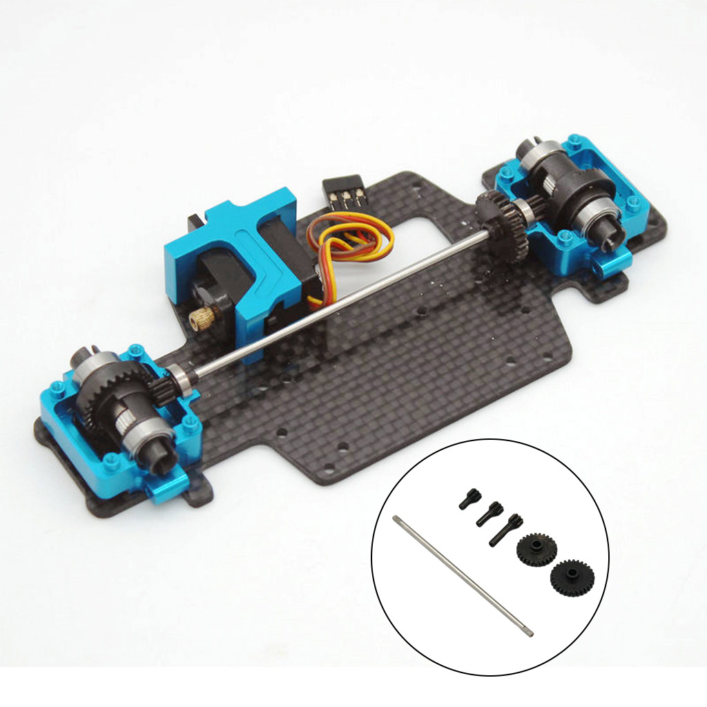 1/28 Reduction Gear w/ Front Rear Drive Gear for Wltoys K989 P929 DIY Parts