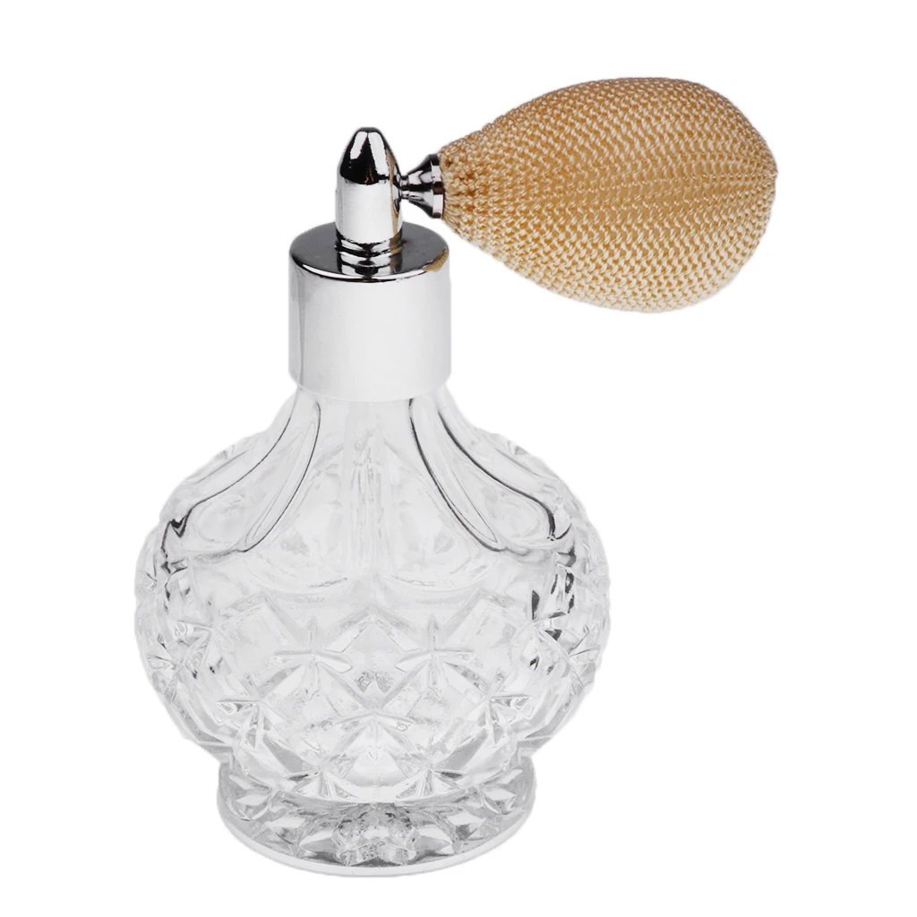 1pcs 100ml Empty Glass Vintage Perfume Aftershave Bottle Spray Atomizer Gift