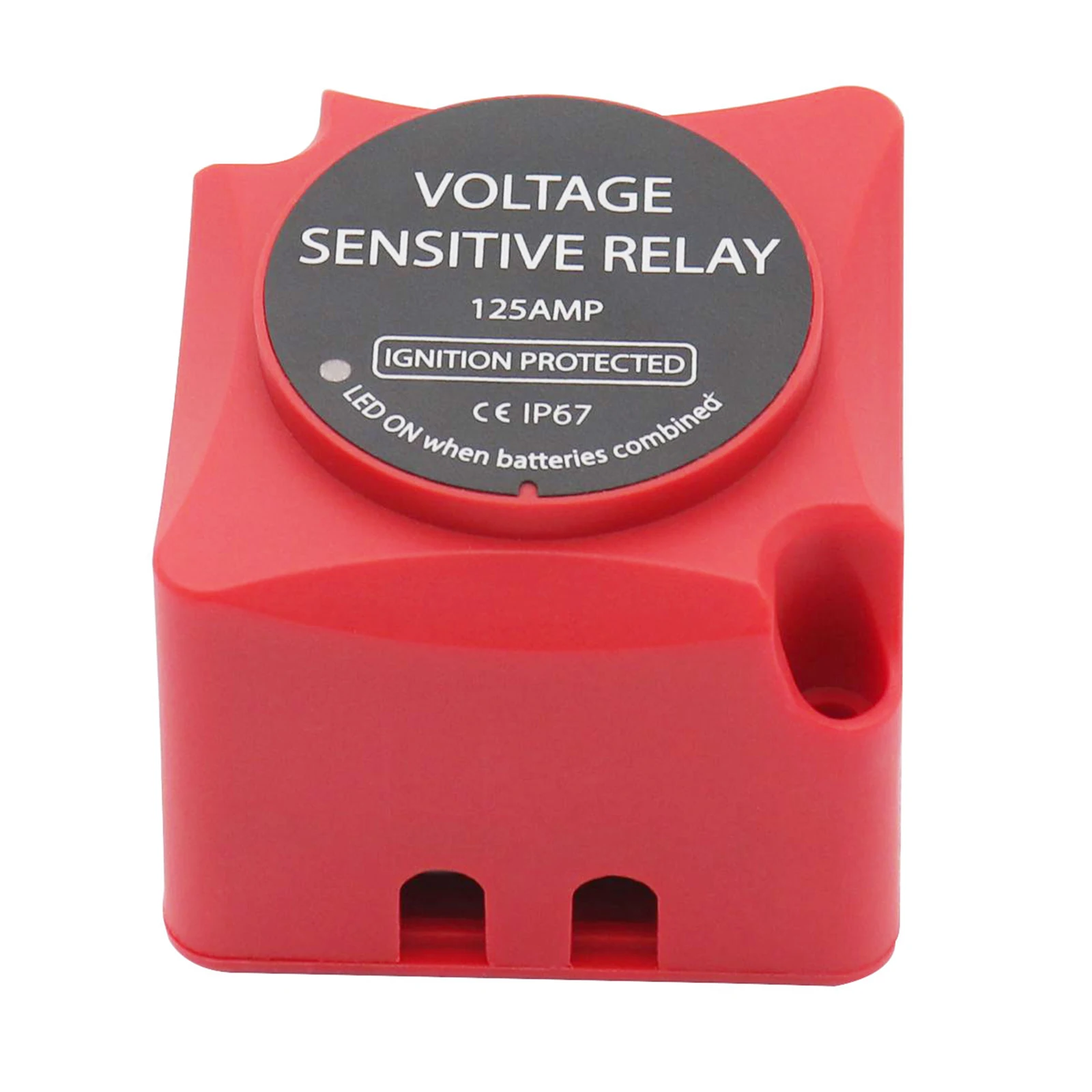 125A 12V Voltage Sensitive Relay Smart Dual Battery System Isolator 
