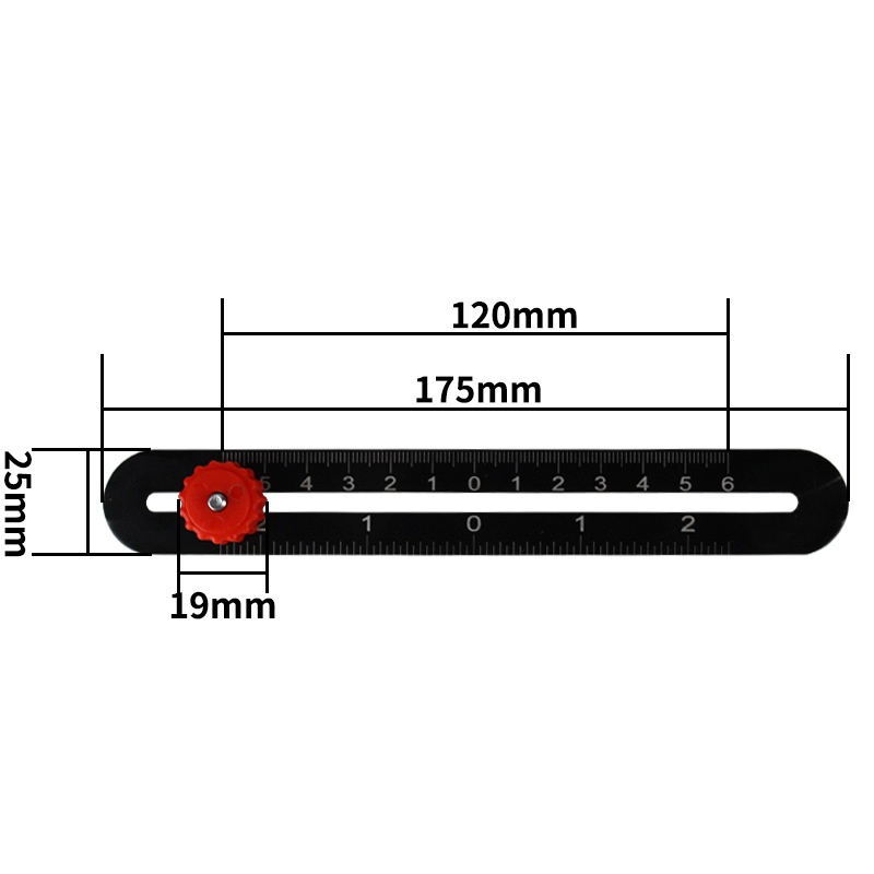 Pied Coulisse R Gle De Mesure Multi Angles Outil De Guidage De