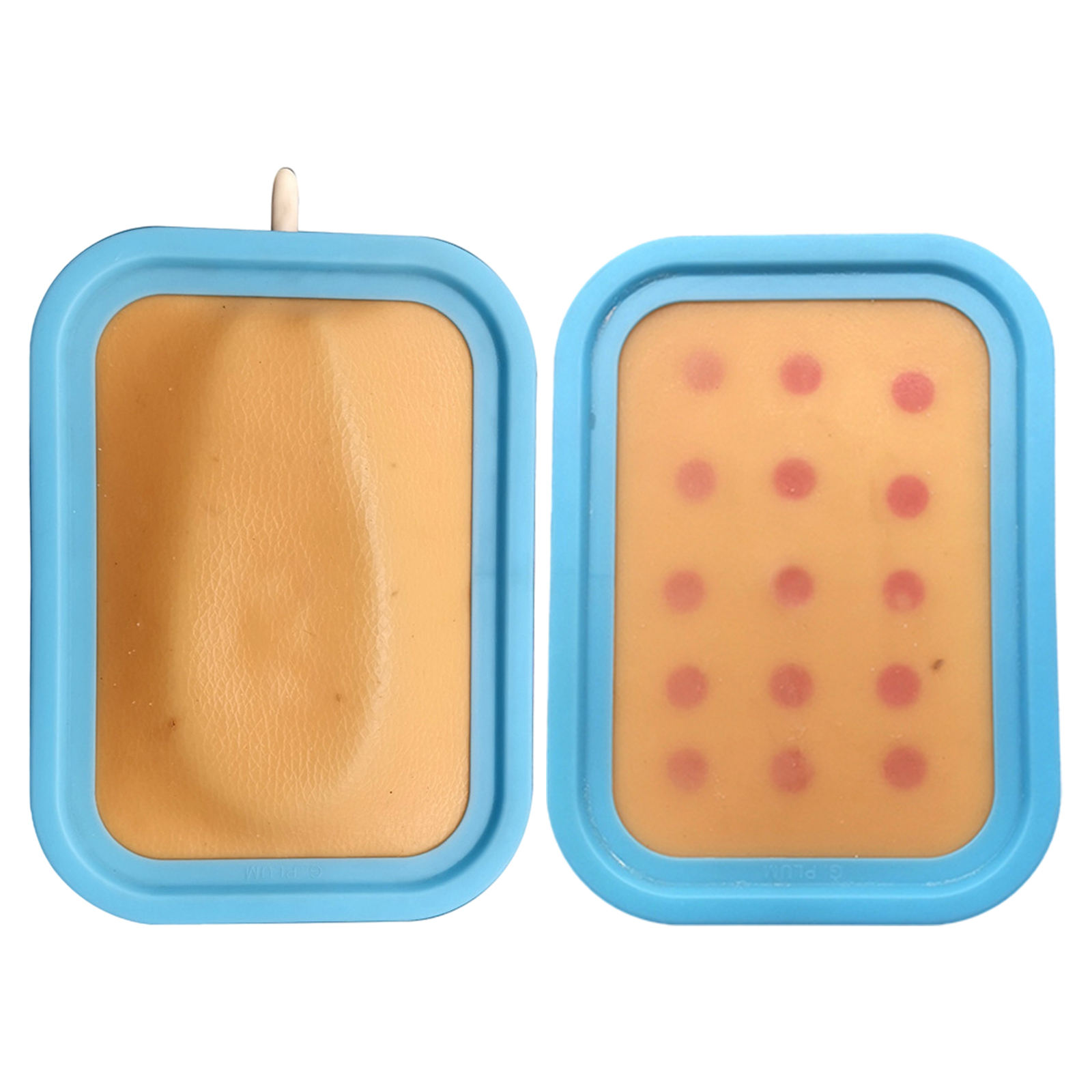 Venipuncture IV Injection Training Pad Silicone Human Skin Suture Training Model Medical Blood Sampling