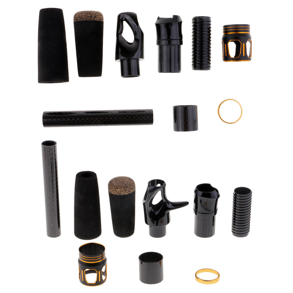 Fishing Rod Handle Kit EVA Foam Split Grip Parts, /Casting - Casting Reel Seat
