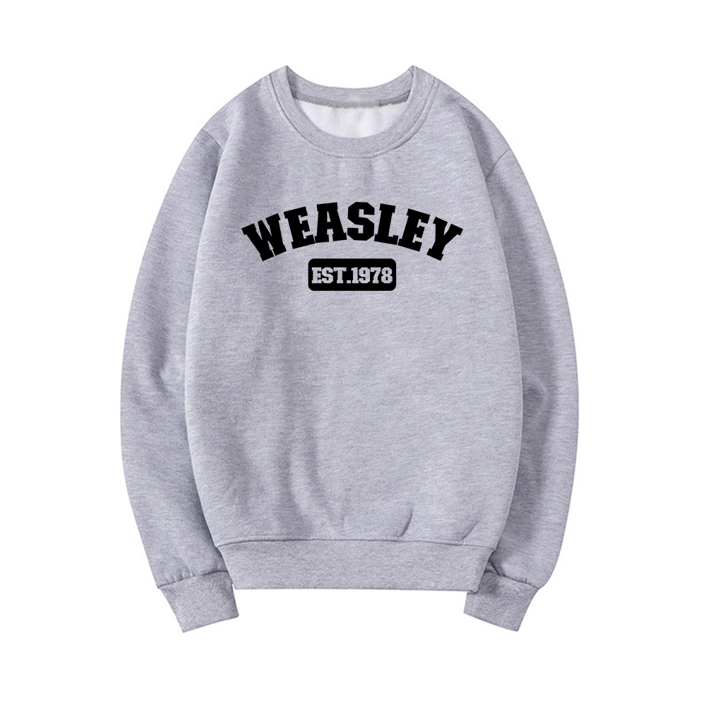 femininos, camisa de gêmeos, tops inspirados HP, Weasley Est 1978