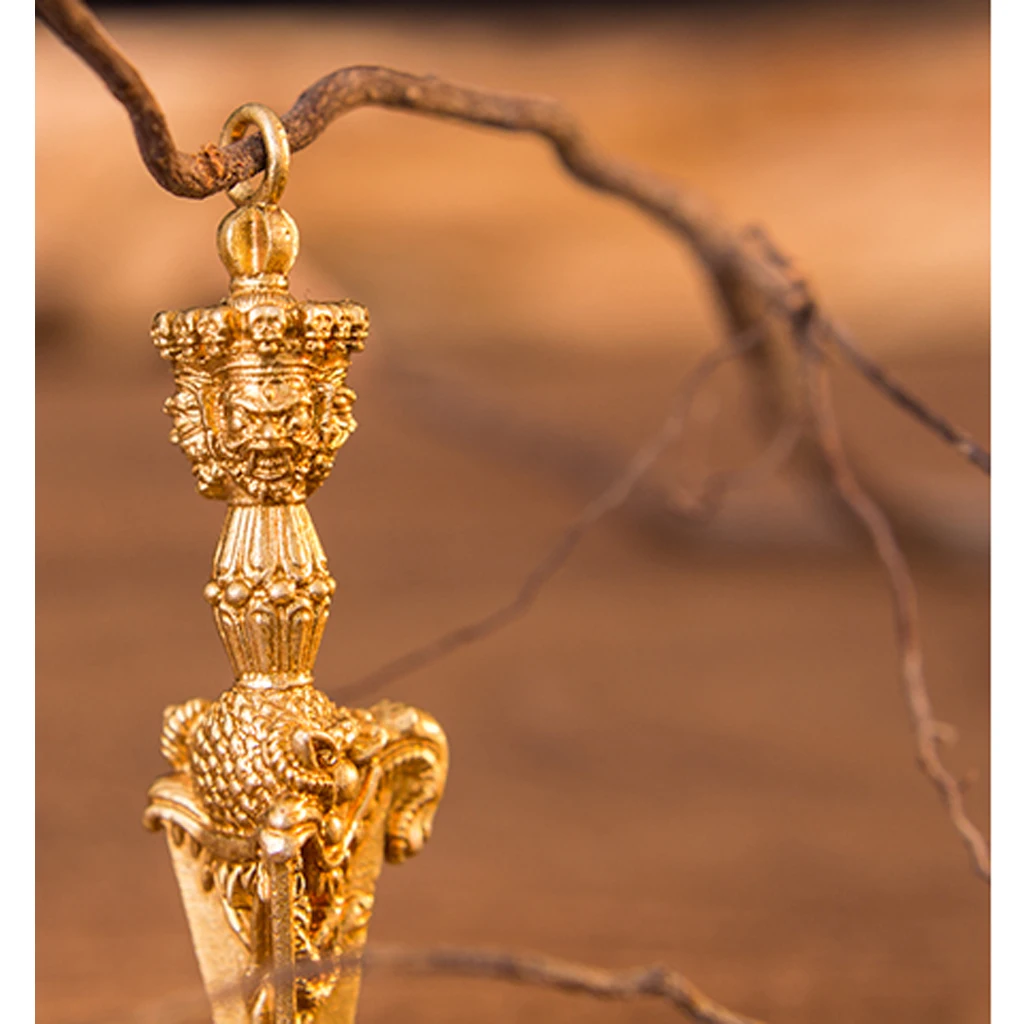 Tibetan Buddhism Ritual Phurba Necklace - Meditation Prayer Items