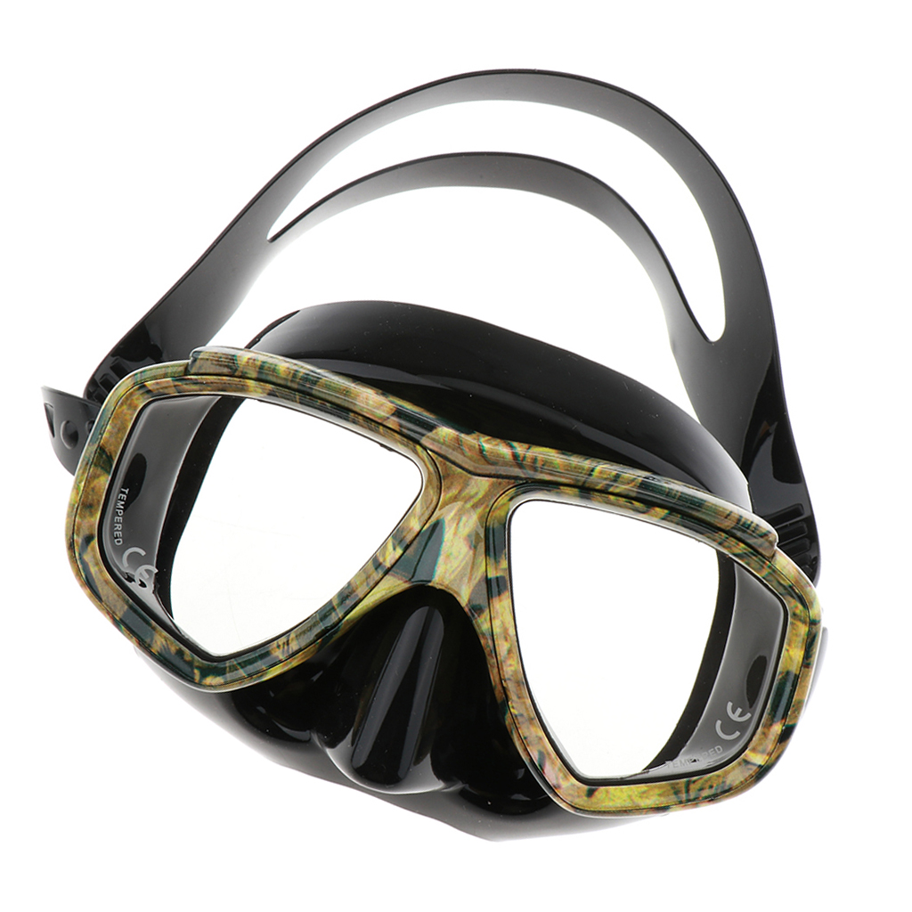 Snorkel Diving  with Silicone Frame And Adjustable Strap for The