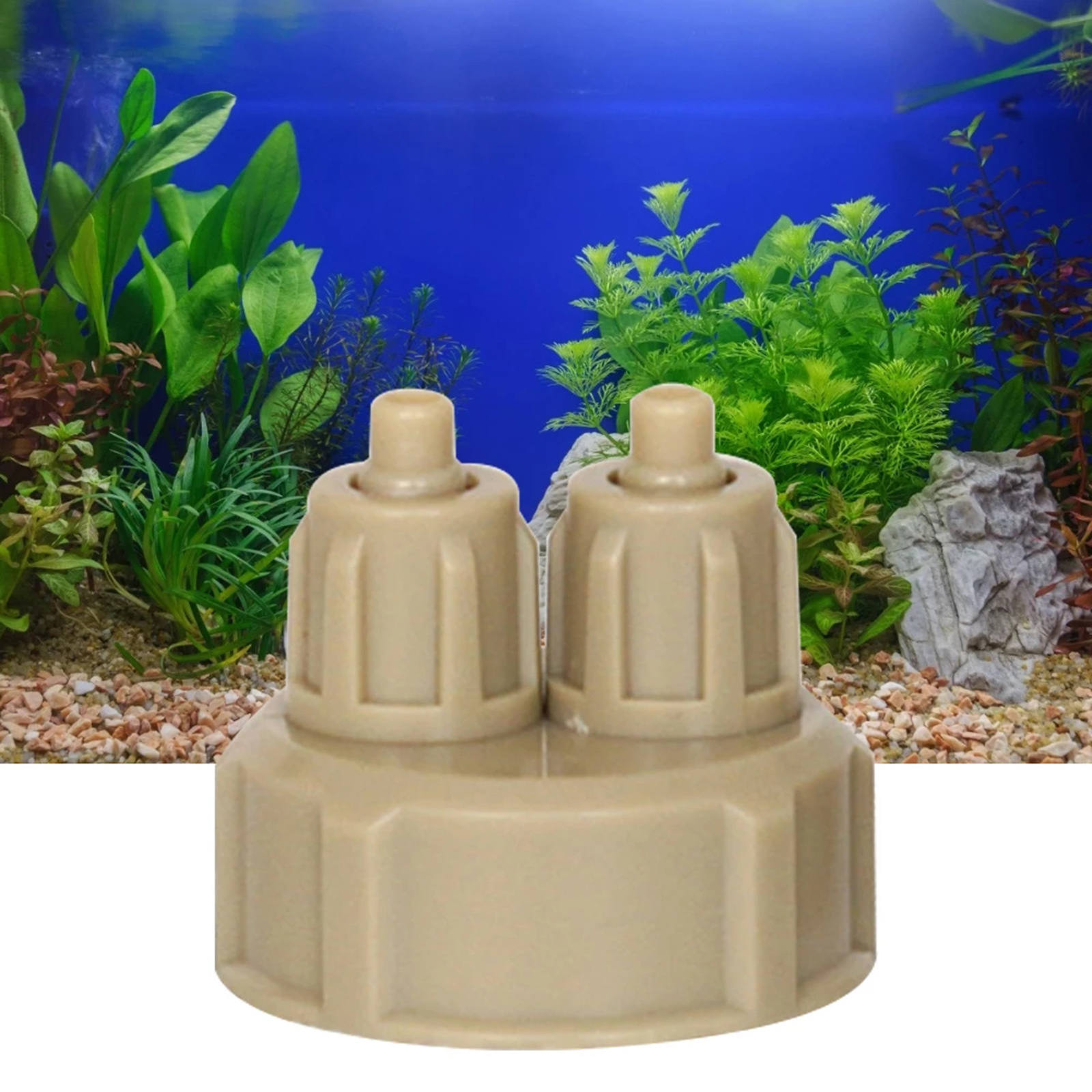 4pcs Aquarium Fish Tank CO2 Generator Bottle Caps Quick Twist Reactor Generators System Part Accessories