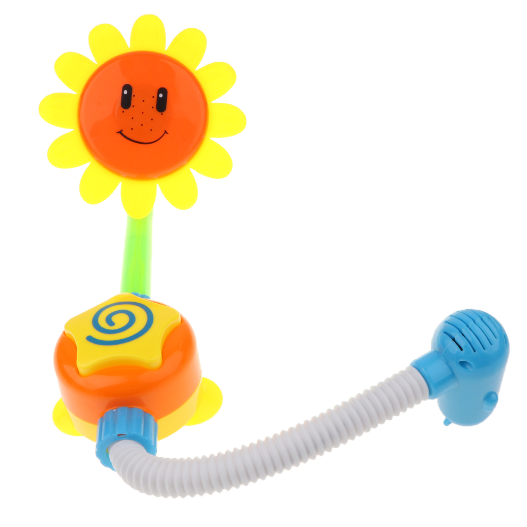 Baby Kid Bath  Shower Head Faucet Water Automatic Pump Bath Toy