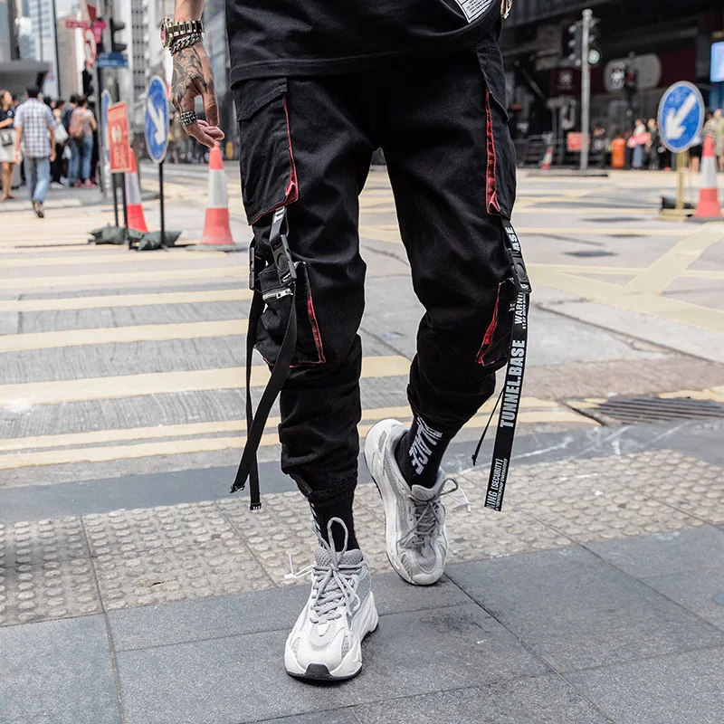 QNPQYX Black Leisure Hip-Hop Men's Pants Streetwear Cotton Jogging Pants Male Spring High Quality Sweatpants Men's Long Pants aladdin trousers