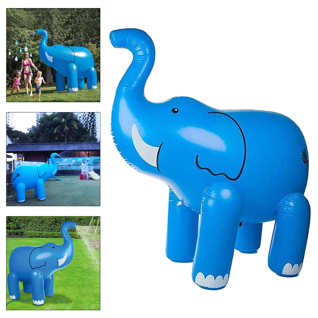 Giant Summer Animal Sprinkle Water Park Inflatable Elephant Outdoor Toy Children Play Water Spray Water Garden Toys