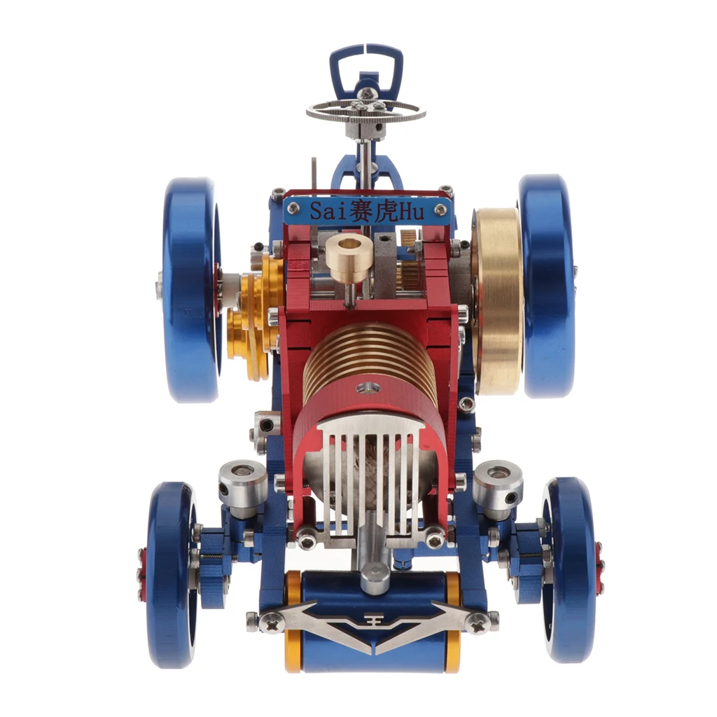 Steering Wheel Suction Fire Type Stirling Engine Tractor Model Engine Model