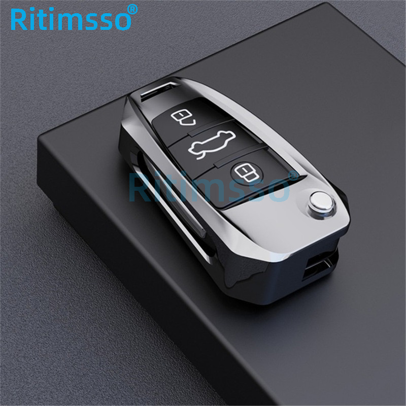 Custodia/cover per Chiave/telecomando in lega di zinco per Audi A1 A3 A4 A5 Q7 A6 C5 C6 accessori per lo Styling della borsa del supporto per auto 10 Custodia/cover per Chiave/telecomando in lega di zinco per Audi A1 A3 A4 A5 Q7 A6 C5 C6 accessori per lo Styling della borsa del supporto per auto - H0efedc04b781437b9c61df991308d290z