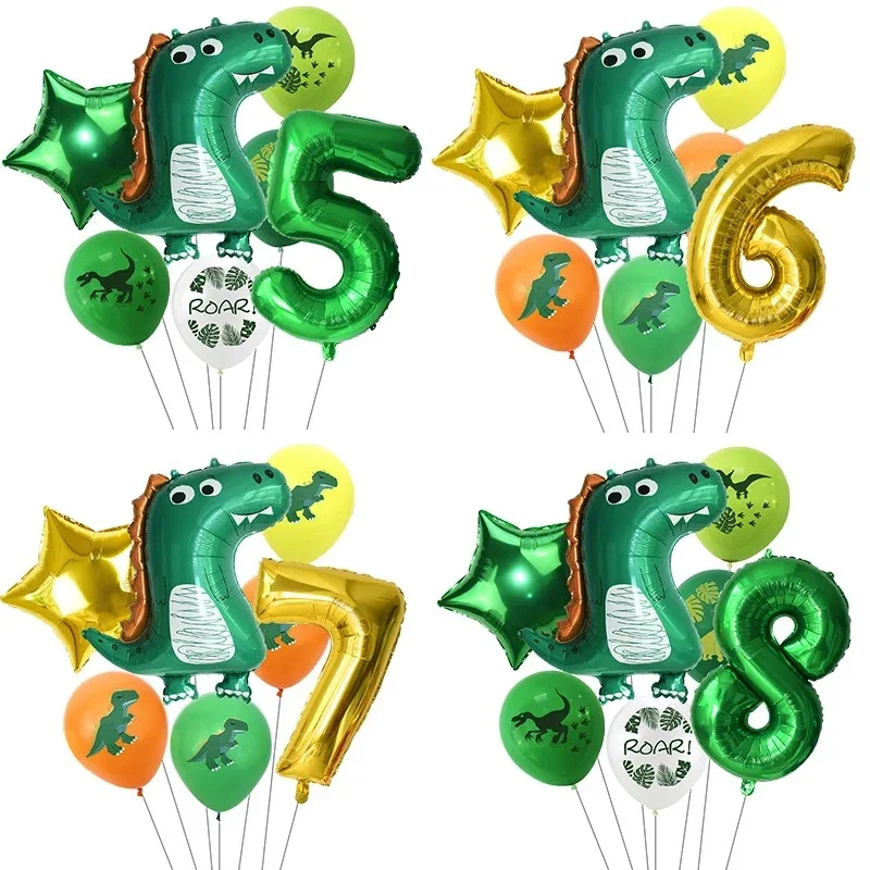 7pcs-Dinosaur-Party-Balloon-Di
