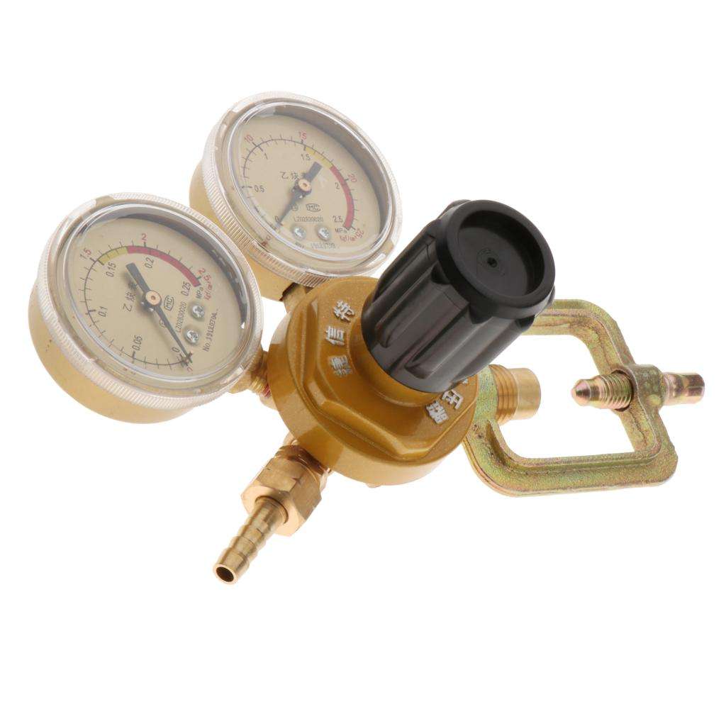 G5 / 8 '' Chemical  Brass '' Regulator Reducer Measure
