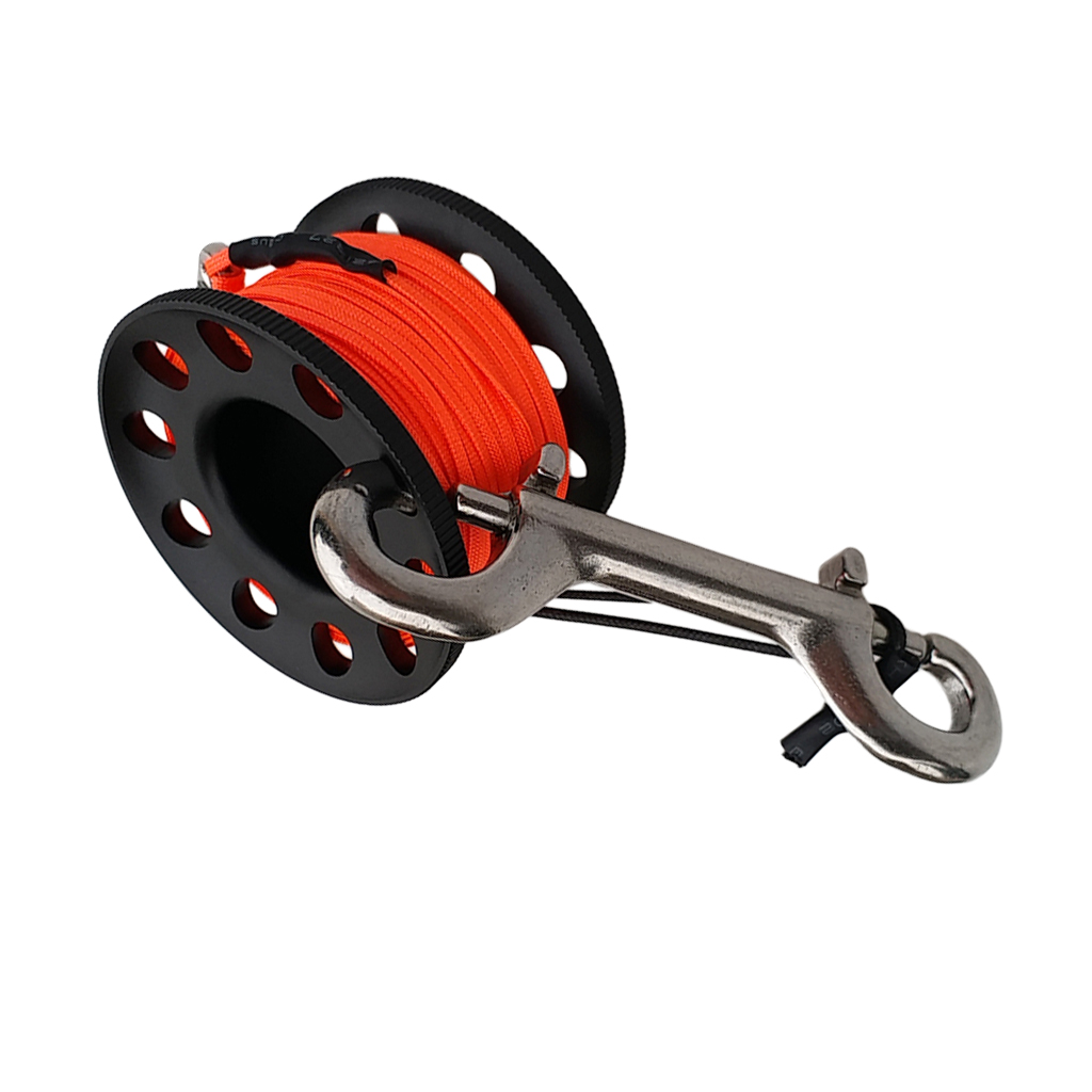 Scuba Diving Reel Spool for Underwater Diver Snorkeling Ultralight Portable & Durable Scuba Diving Finger Spool