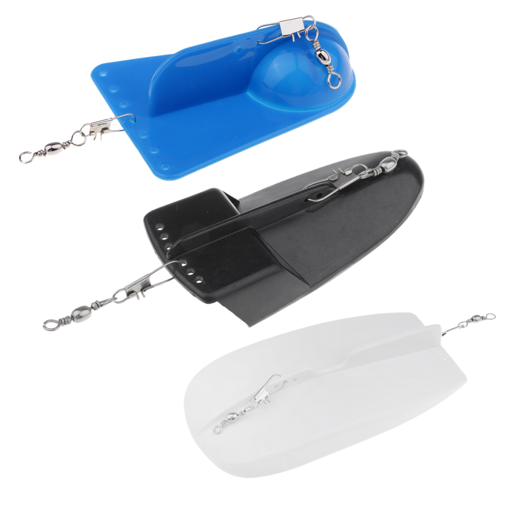 ABS Plastic Artificial Bait Adjustable Weight Sea Fishing Rigging Paravanes Trolling Diving Board Tools Accessories
