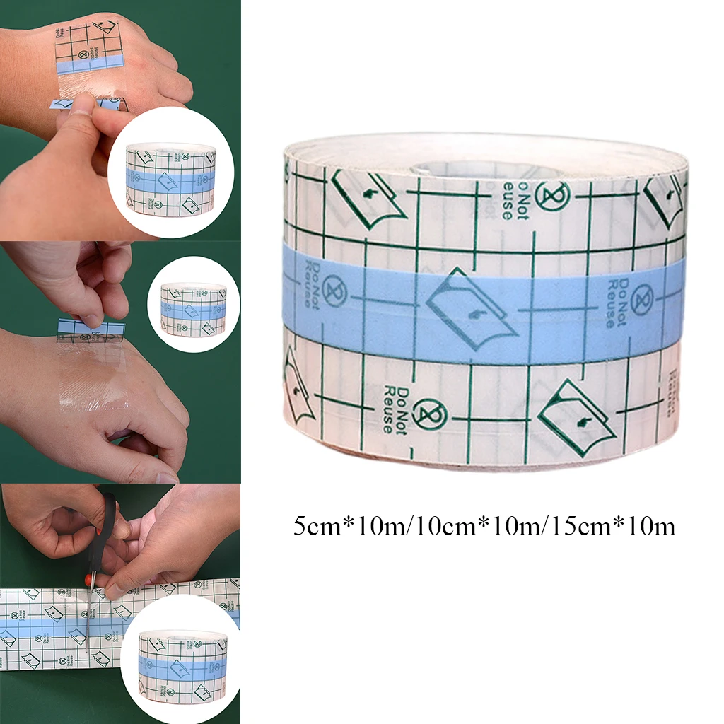 Tattoo Aftercare Adhesive Roll Bandages Waterproof Transparent Film