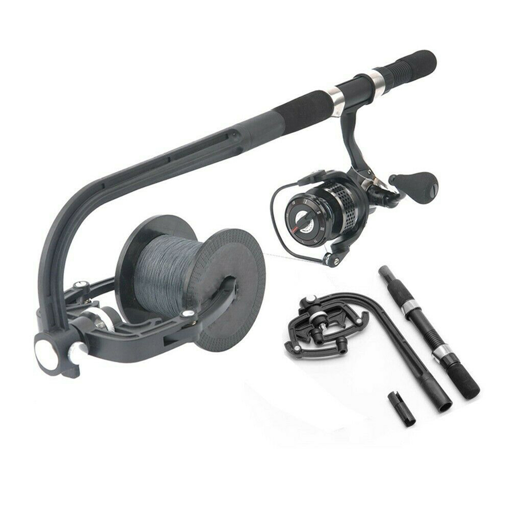 Linha de Pesca Carretel de Pesca Enrolador Spooler Máquina Molinete Carretel Estação Spool Sistema Linha Spooling Acessórios 4 High Quality Esporte e Lazer