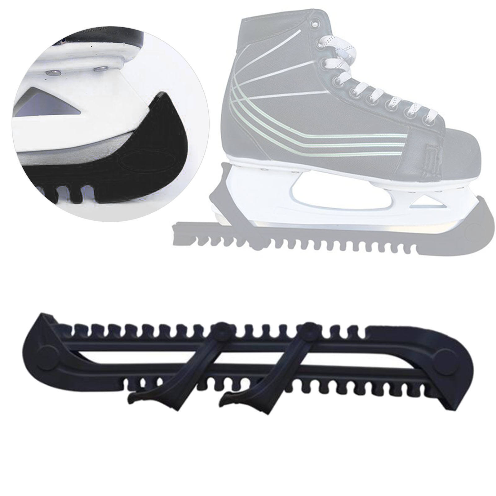 Flexible Skates Protect Guard Universal Skates Boots Accessories Spare Parts Accessories Adjustable Protect Sleeve Blade Covers