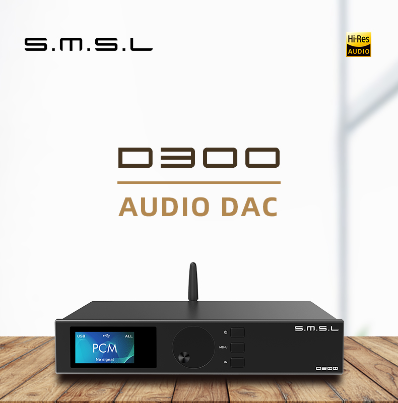 S.M.S.L D300 D/Aコンバーター Bluetooth 5.0対応/ LDAC・APTX・APTX