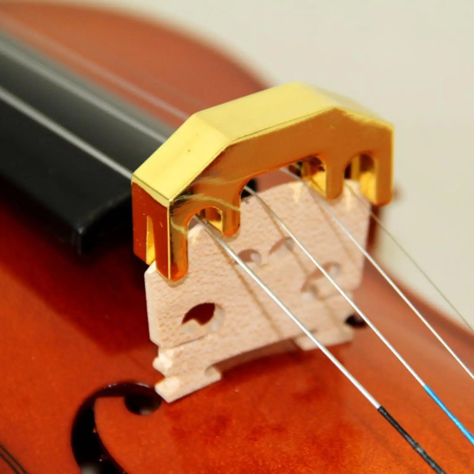 4 pezzi d'oro Violino Violino Corde piatto VIOLINO ACCESSORI DI RICAMBIO 