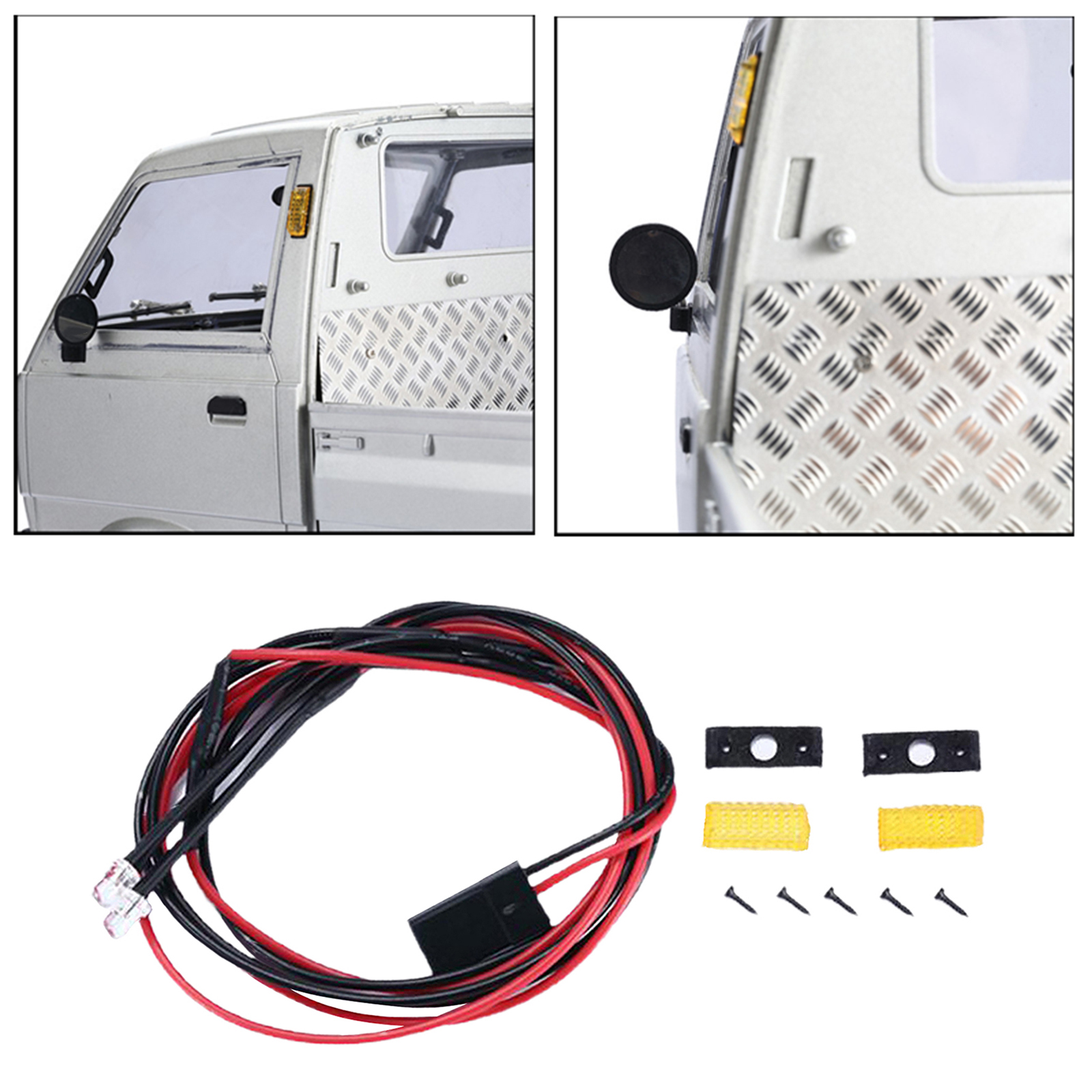 RC Car Simulation Light Lighting System Kit Simulation Turn Light for WPL D12 RC Car Spare Parts
