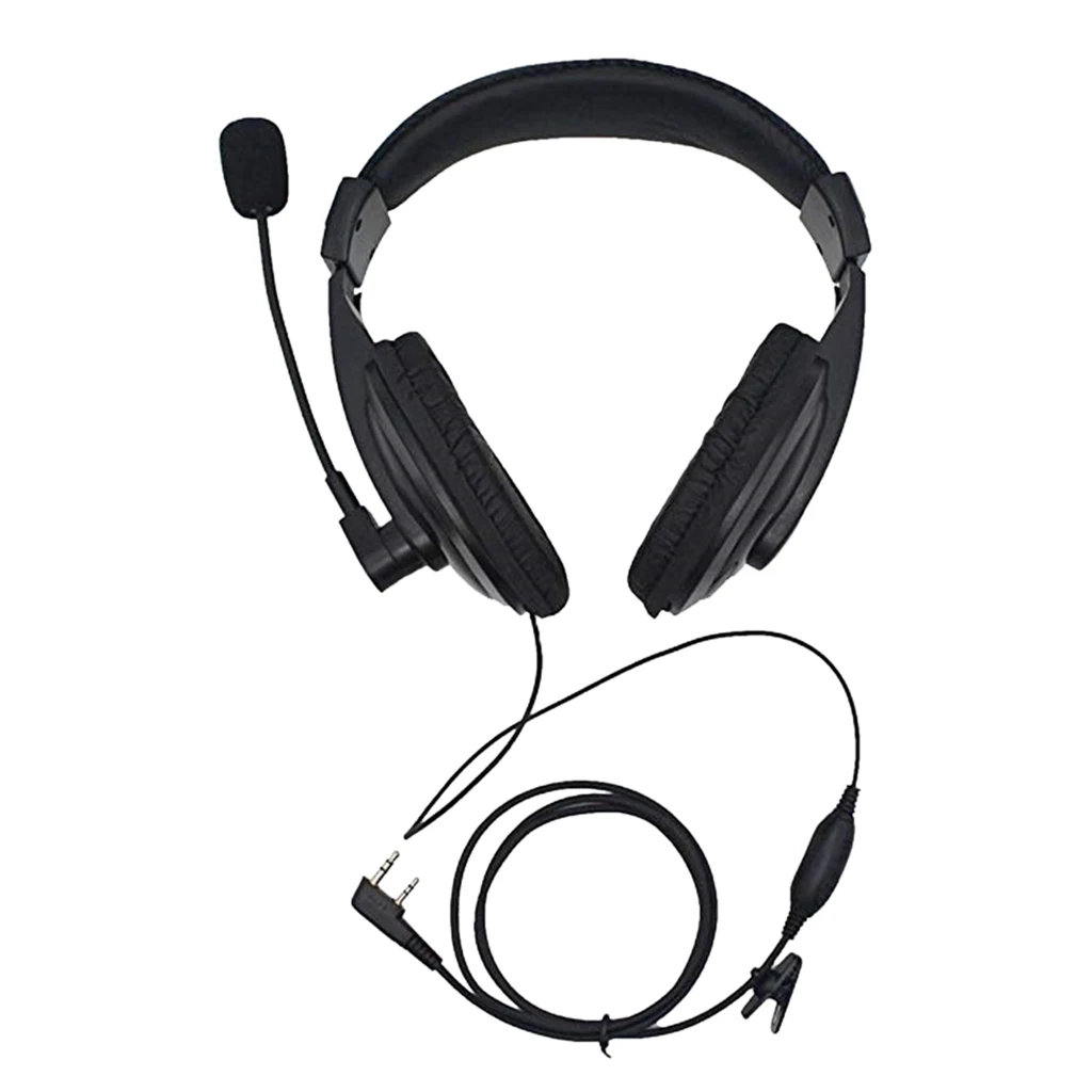 2x Noise Cancelling Headphones PTT MIC Headphone Headset for 777S RT21/22/5R RD/5R/A 888S/82HP
