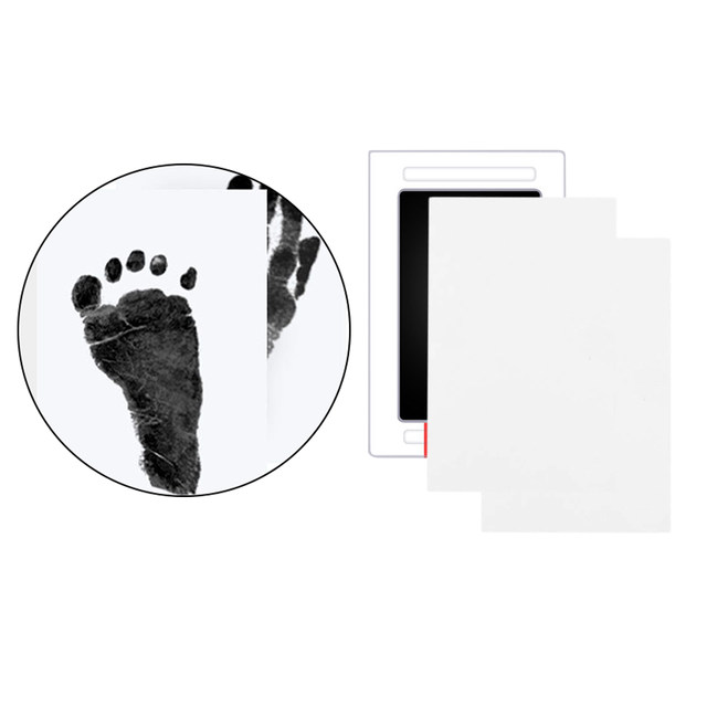 Baby Footprints Handprint Ink Pads Safe Non-toxic Ink Pads Kits for Baby  Shower Baby Paw Print Pad Foot Print Pad Inkless - AliExpress