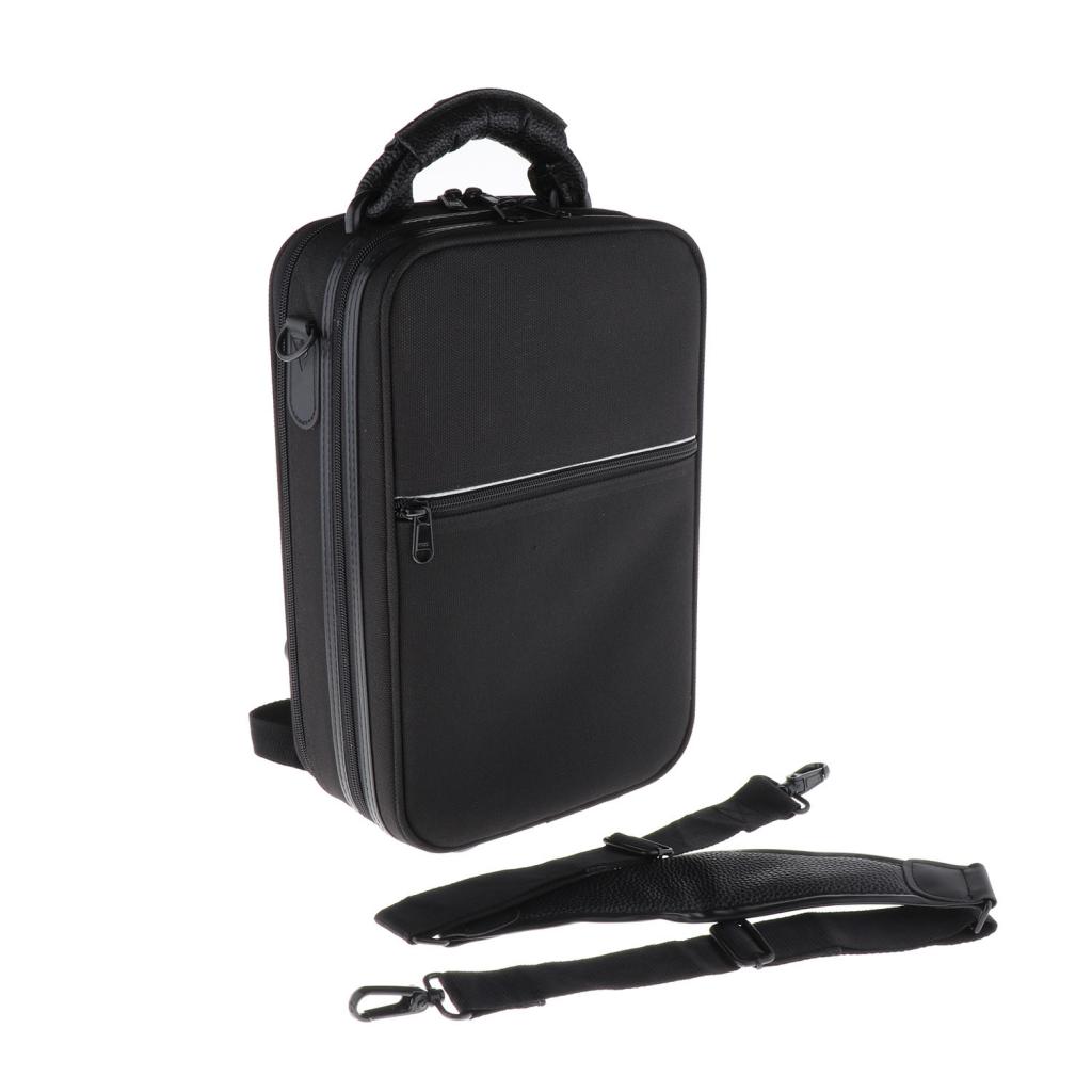 Clarinet Storage Bag Artificial Leather Case For Wind Clarinet Protection