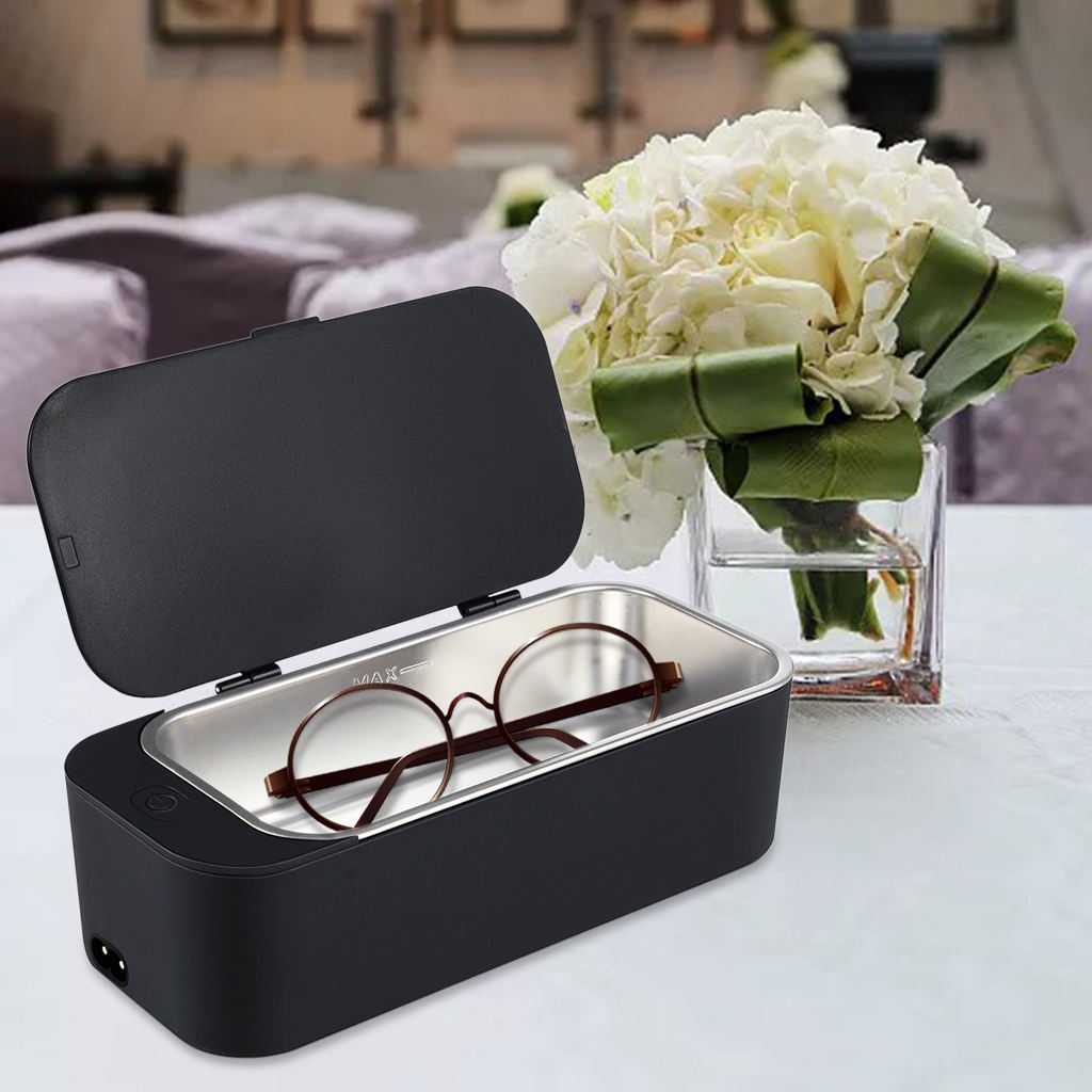 Portable Ultrasonic Cleaner Household Jewellery Watch Eyeglass Shaver Cleaning Machine