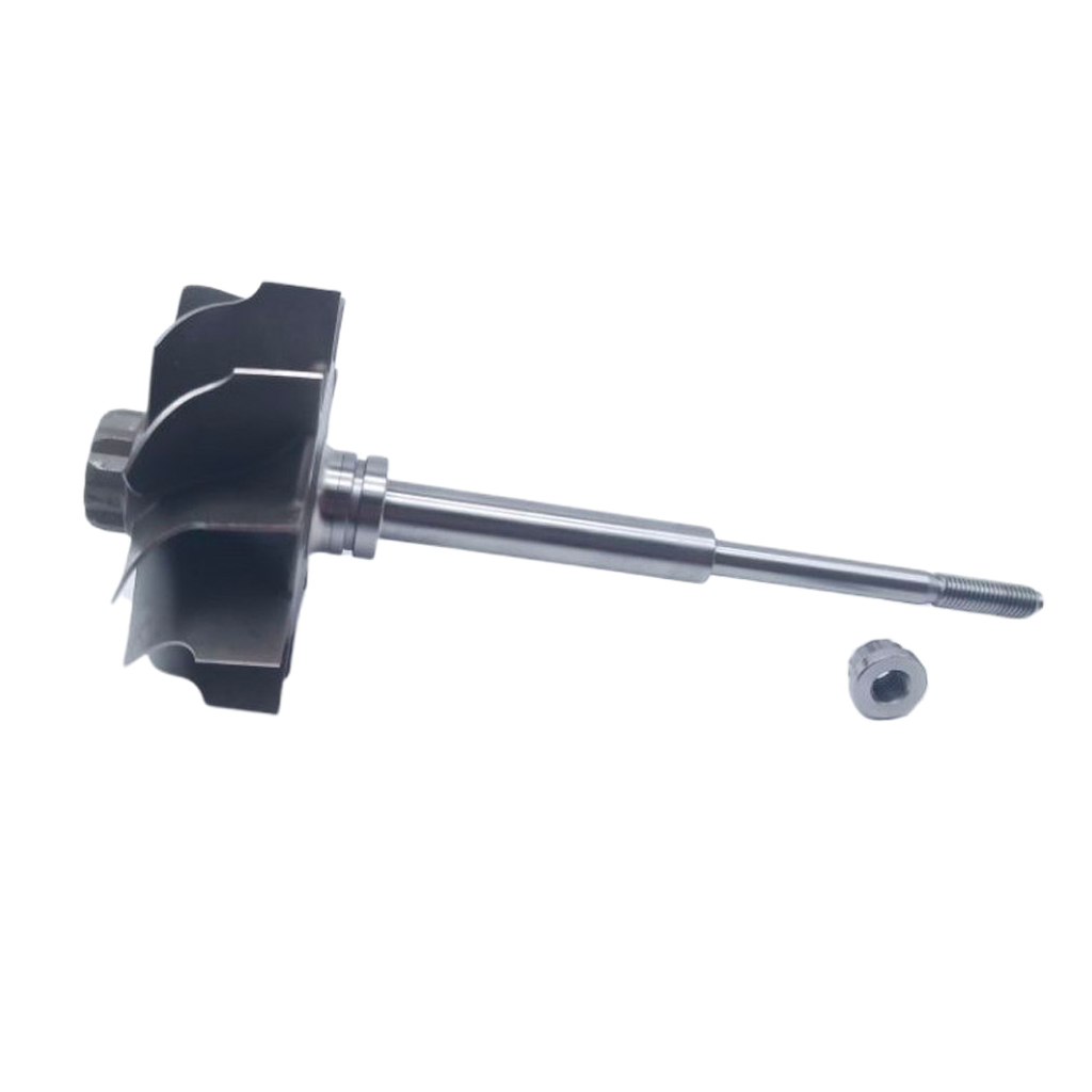  Wheel & Shaft For  HX40 HX40W H1E H1C Turbo 67mm* 76 Mm 10 Blade