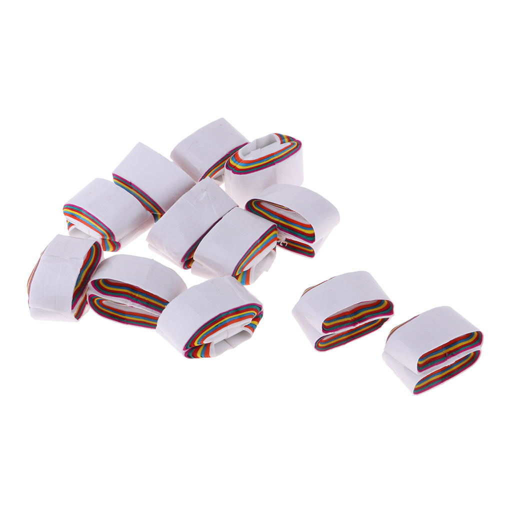 12Pcs/Set Magic Paper Mouth Coils Funny Magic Props and Gimmicks Magic Kit