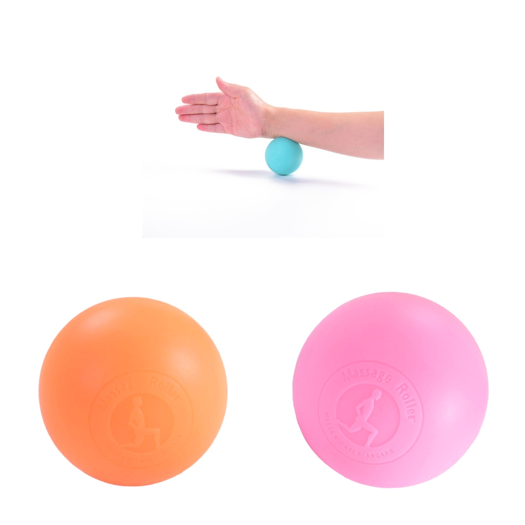Silicone Lacrosse Ball Massage for Myofascial Mobility Trigger Point Great Neck & Foot Massage Balls