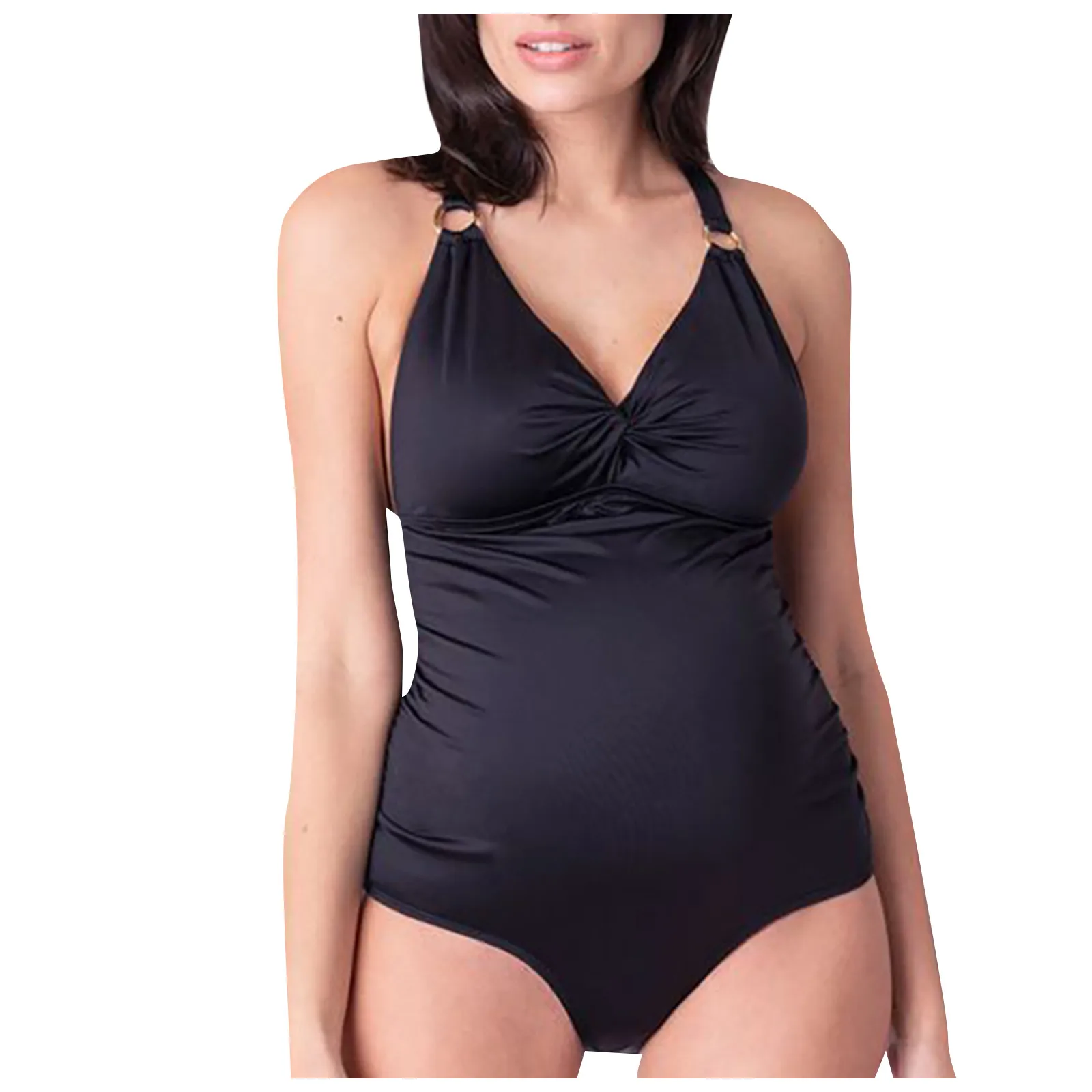 Zoggs Womens Hayman Maternity Scoopback Swim Suit 