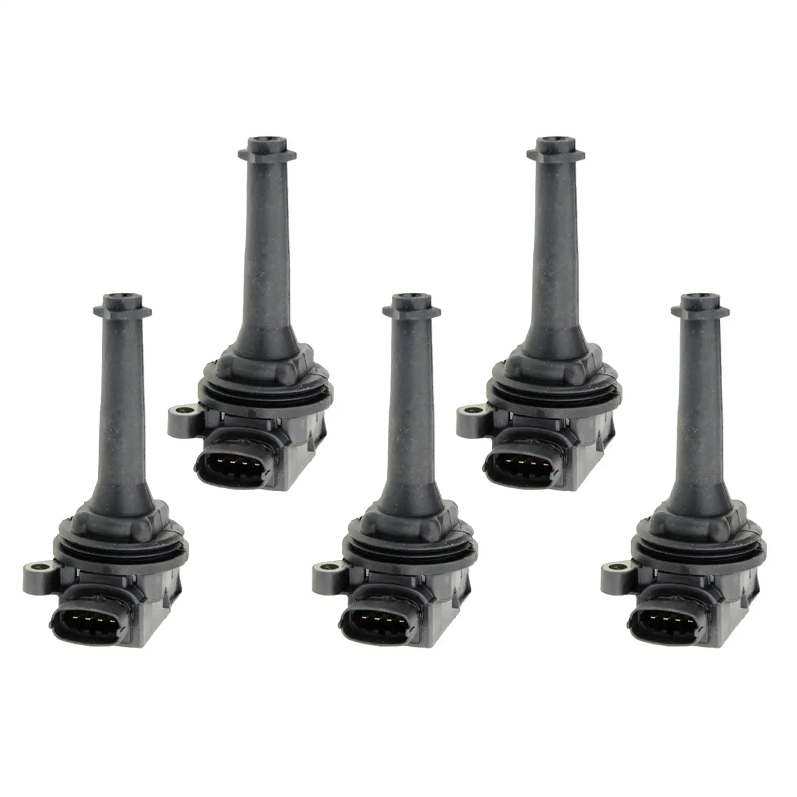 MAS Ignition Coils Pack Replacement for Volvo V70 C70 S60 S70 XC70 XC90 L5 2.3L 2.4L 2.5L C1258 UF341 