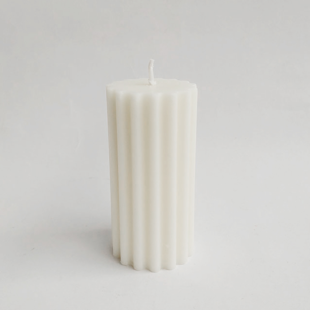 Paraffin Wax Pillar Candle Aesthetic Home Wedding Parties Dinner Table Decor