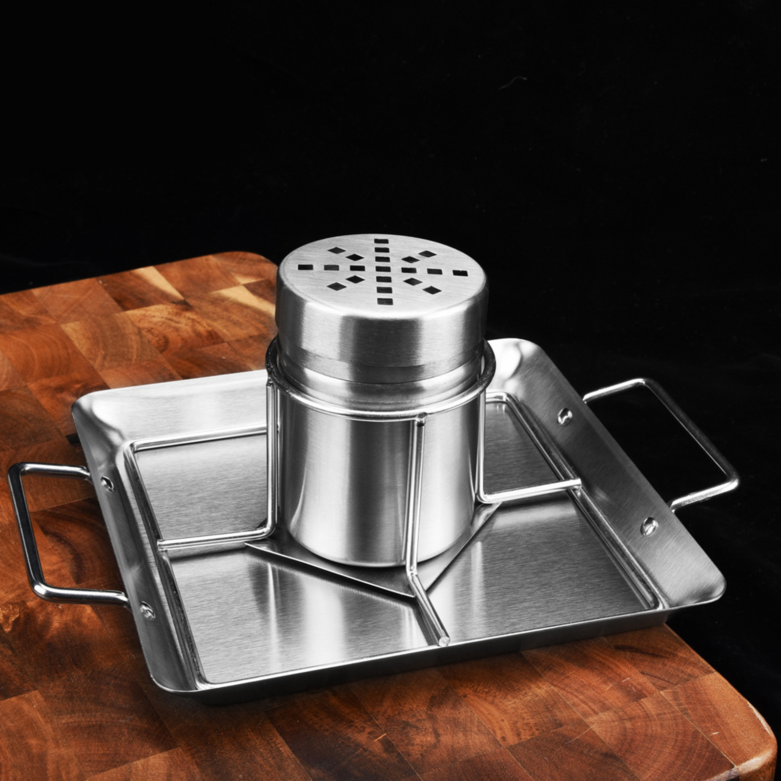 BBQ Chicken Roaster Beer Wine Chicken Holder Grill Rack Stainless Steel Vegetable Barbecue Pan Outdoor BBQ Accessories