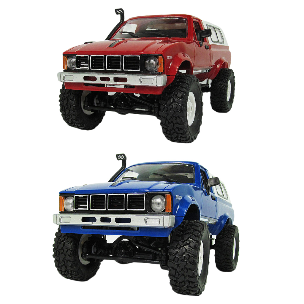 WPL C24 1/16 Scale 4WD Pickup Truck, Ready to Run, with 2.4Ghz Radio Controller
