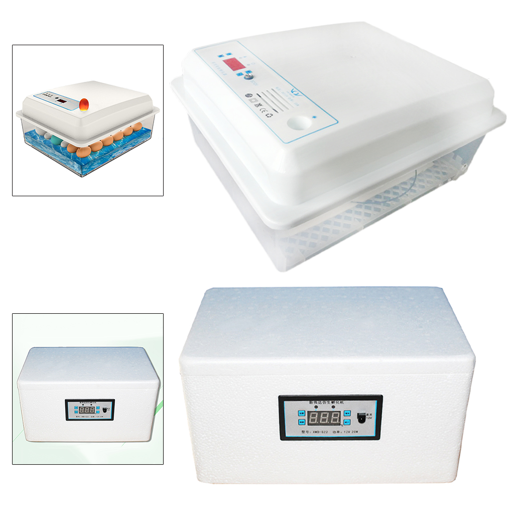 Automatic Egg Incubator for Hatching Eggs Quail Ducks Birds Family Use