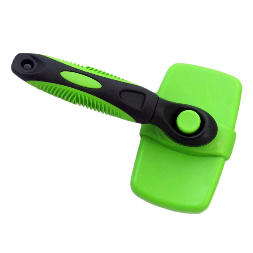 Pet Grooming Brush Removes Mats, Tangles, Loose Hair for Small Cat Dog Puppy