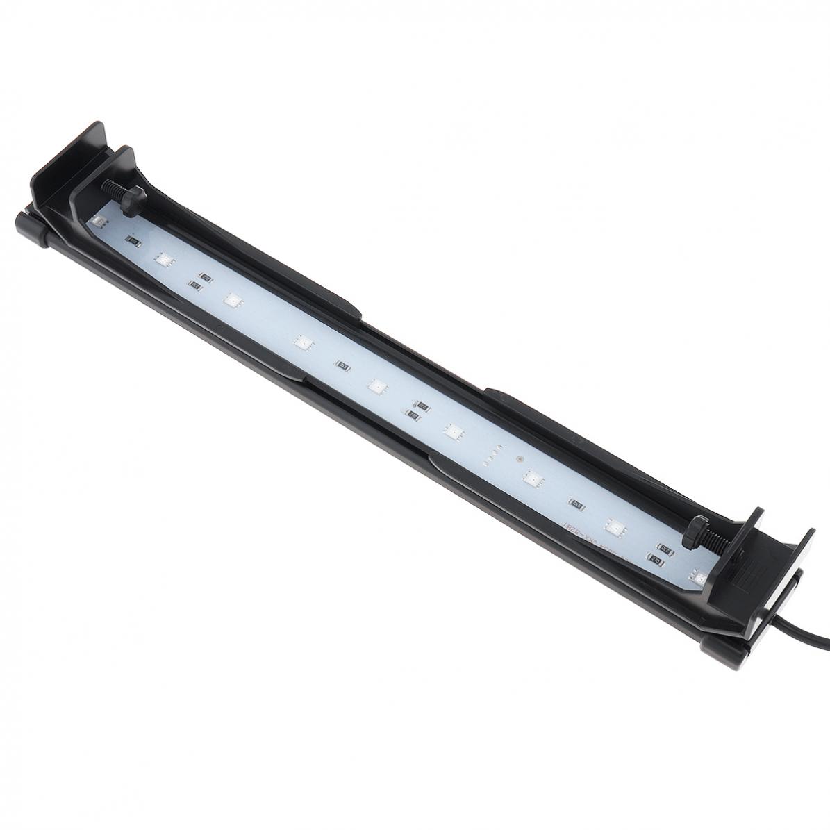 Conduziu a Lâmpada Extensível do Tanque de Peixes do Suporte Impermeável com Controle Remoto para a Luz Aérea do Aquário 22-72cm 6 Luzes subaquáticas