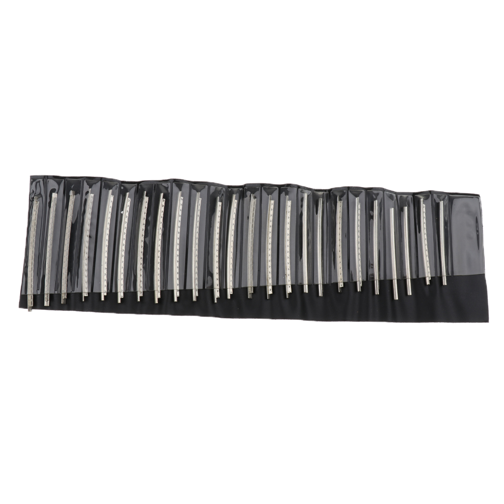 Pack of 24 Fretwires Fretboard Fingerboard Wires Luthier Tool for Electric Guitar Replacement Parts