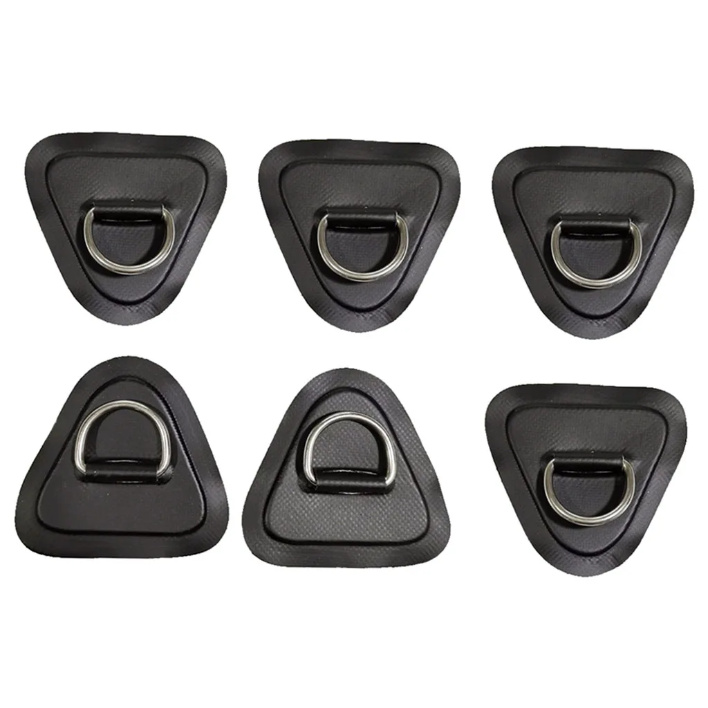 6pcs/pack Kayak D-Ring Buckle Surfboard Canoe Accessories Raft Inflatable Boat
