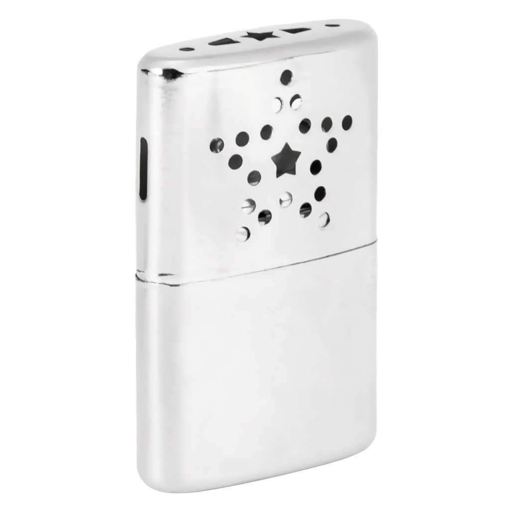 Stainless Steel Reusable Pocket Hand Warmer Pocket Heater 24 Hours Silver with Warming Bag