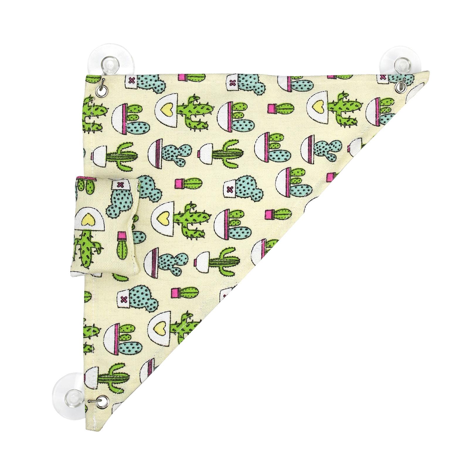 Reptile Hammock Mat Hideout Habitat Lounger Ladder for Lizard Gecko Bearded Dragon Supplies