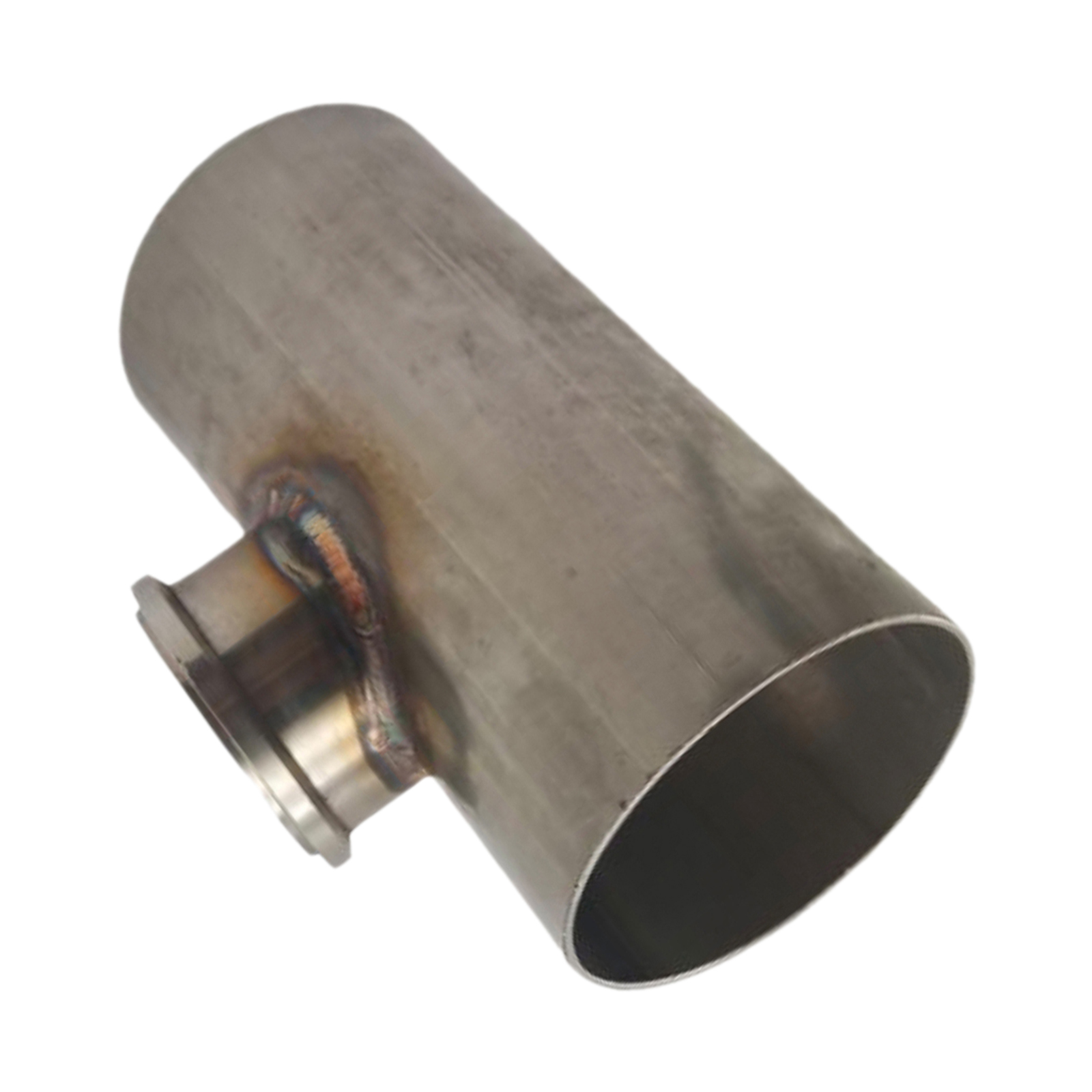 50mm  Universal 3 inch Turbo Iron Flange Pipe Tube For BOV Blow Off Valve Adapter L=152mm
