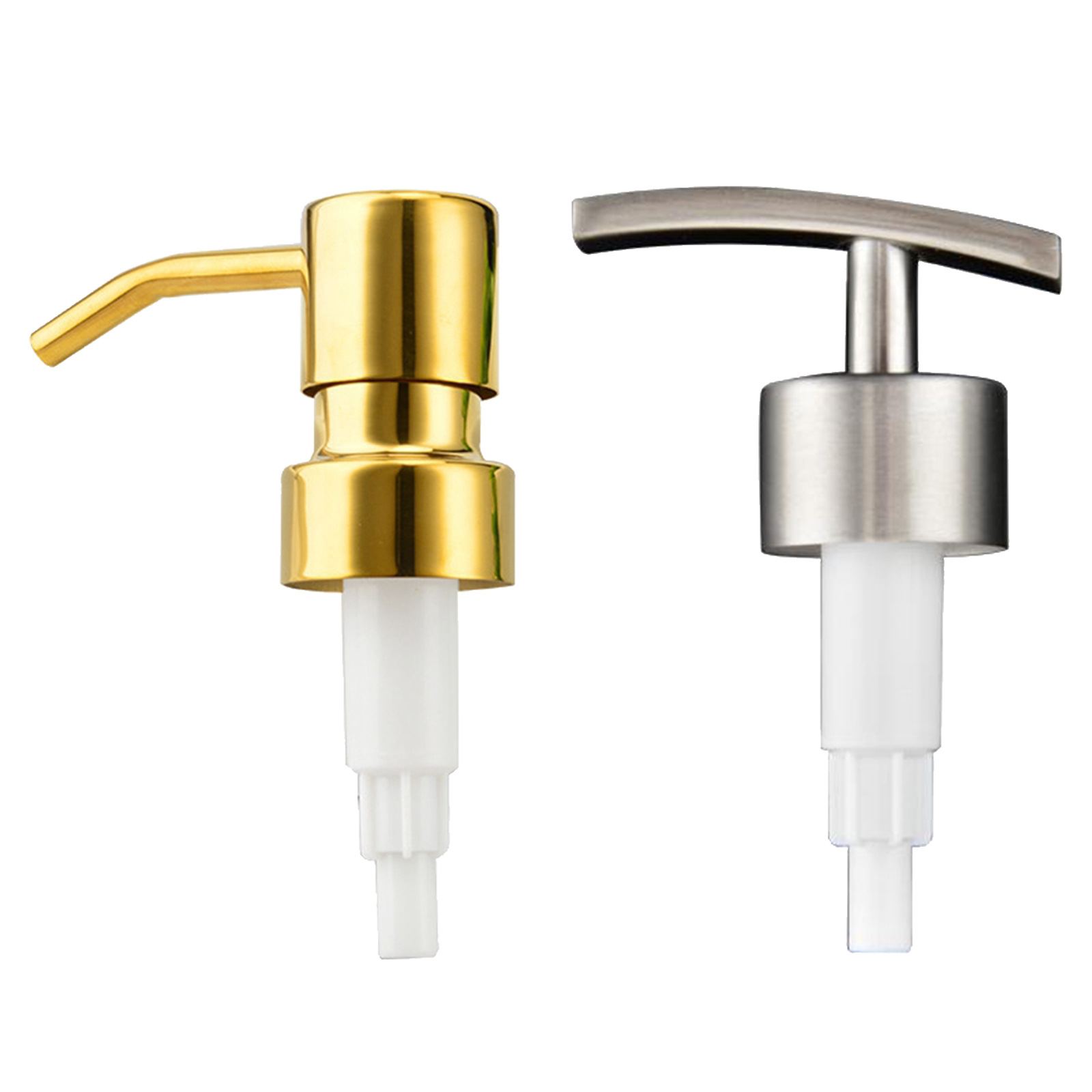 304 Rust Proof Stainless Steel Soap Dispenser Pump Replacement for Your Bottles Spare Parts