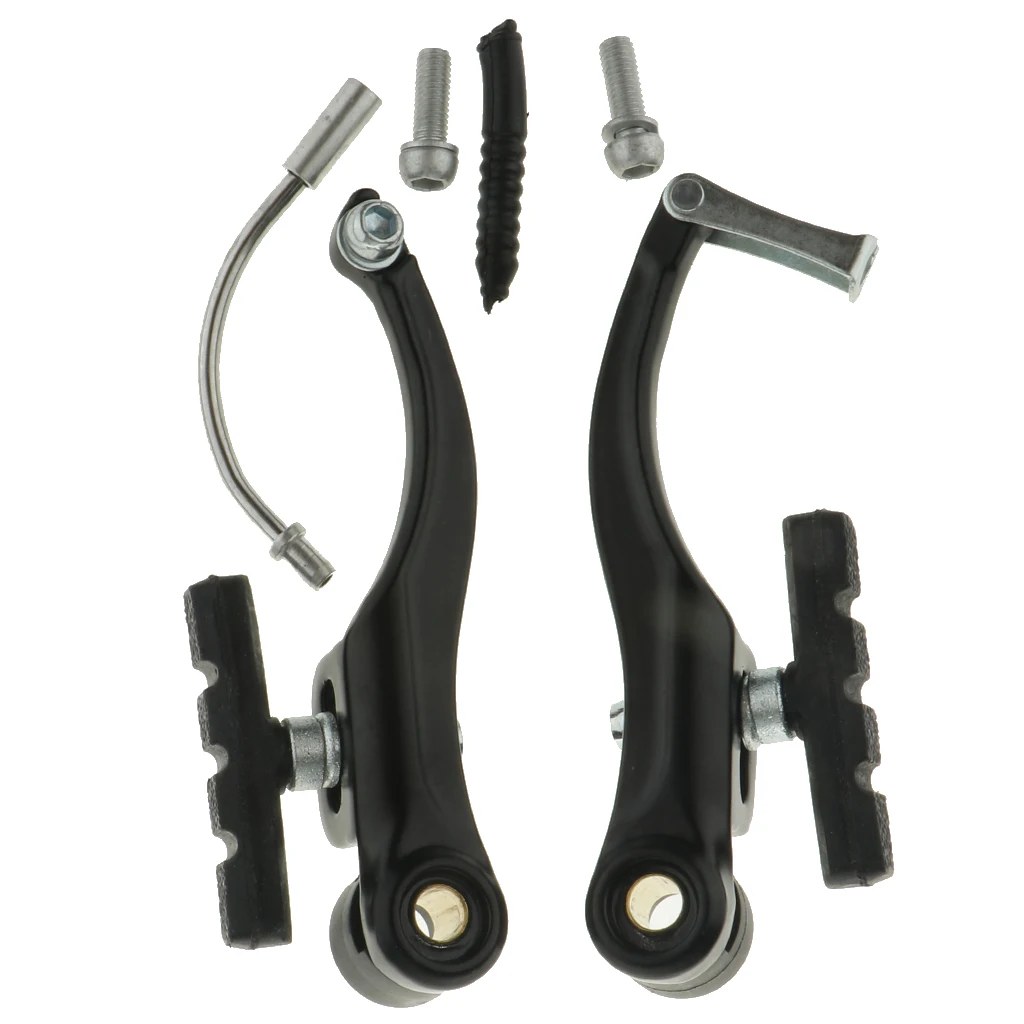Mountain Bicycle V-Brake Set Included 1 Pair of Brake, V-brake Noodle, Boot,