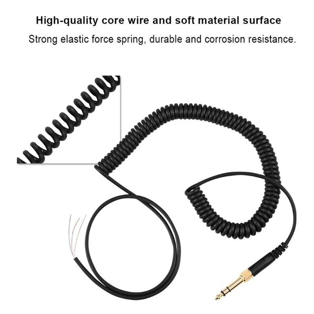 Replacement Audio Upgrade Cable Compatible with Beyerdynamic DT 990 Pro, DT 770 Pro Headphone Instrument Accessories