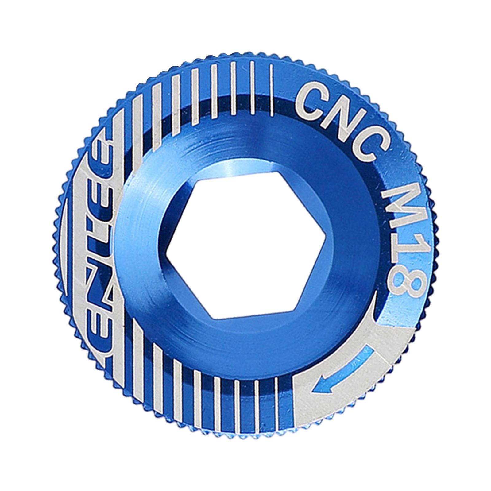 Bicycle M18 Crank Arm Cover Hat BMX Bike Chainwheel Crankset Bolt Threads Cycling Crank Arm Fixing Bolt Accessories Gear