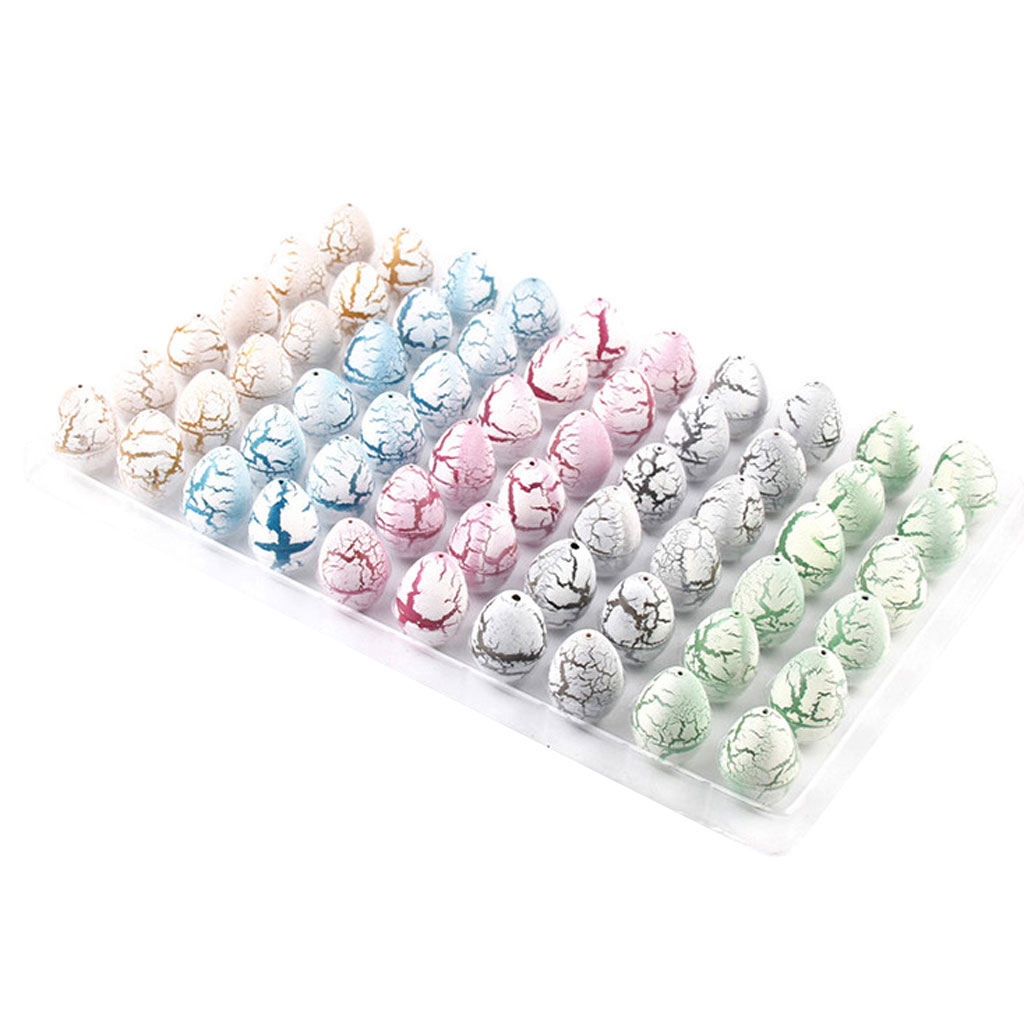 60pcs Magic Add Water Dinosaur Hatching Dino Growing Eggs Kids Jurassic Figures Educational Toy Gifts